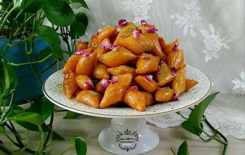 طرز تهیه شیرینی گوشفیل برای افطاری ماه رمضان